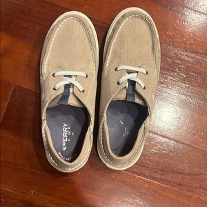 Sperry Boy’s  Tan Boat Shoes